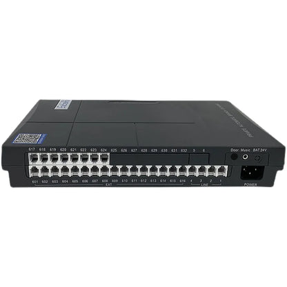 Programmable Intercom PBX System with Flexible Ports
