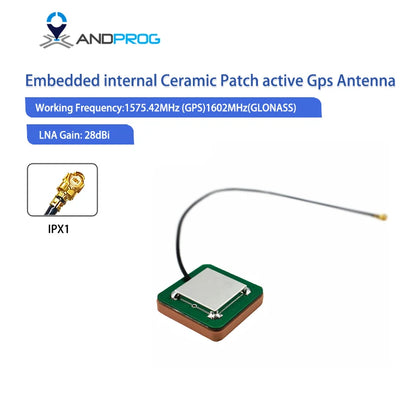 Active GPS GLONASS Ceramic Patch Antenna