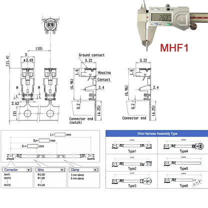 High Gain GNSS GPS Patch Antenna with IPX Connector