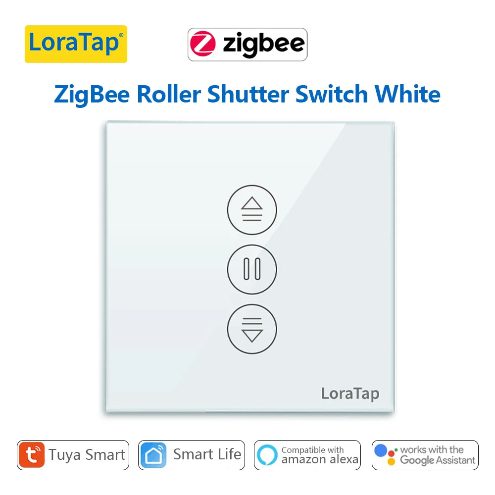 LoraTap ZigBee 3.0 Tuya Smart Life EU Standard 6 Button Gang Scene Magnetic Remote Control Switch Gateway Required ZigBee2MQTT - Home Smart Direct
