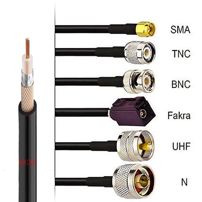 Low Loss RG58 Coaxial Cable for RF Connections