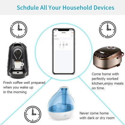 EU Smart Plug with Power Monitor and Voice Control