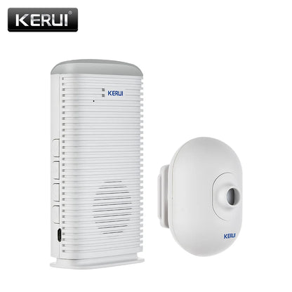 KERUI DW9 Driveway Garage Alarm Wireless Welcome Burglar Passage Detector Outdoor PIR Motion Sensor Alarm Security Protection - Home Smart Direct