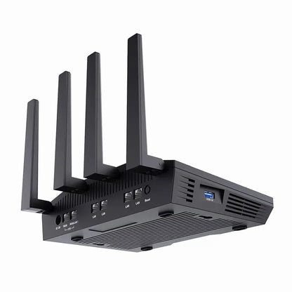 WiFi 6 Home Router 8-Stream OpenWrt 2.5G Ethernet Ports with Parental Control