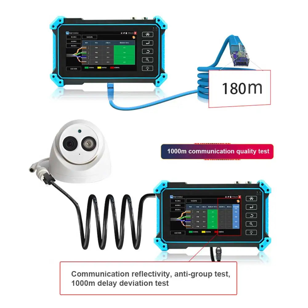 CCTV Camera Tester with Display and Multi Format Support