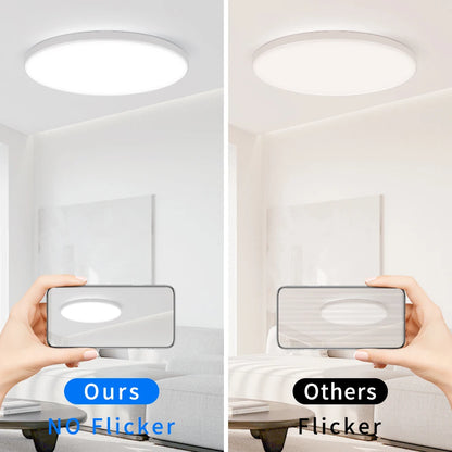 LED Ceiling Light with Remote Dimming for Living Room Bedroom Kitchen - Home Smart Direct