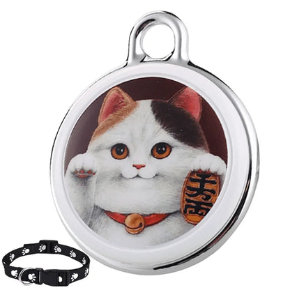 GPS Tracker Collar for Cats and Dogs Waterproof Smart Locator