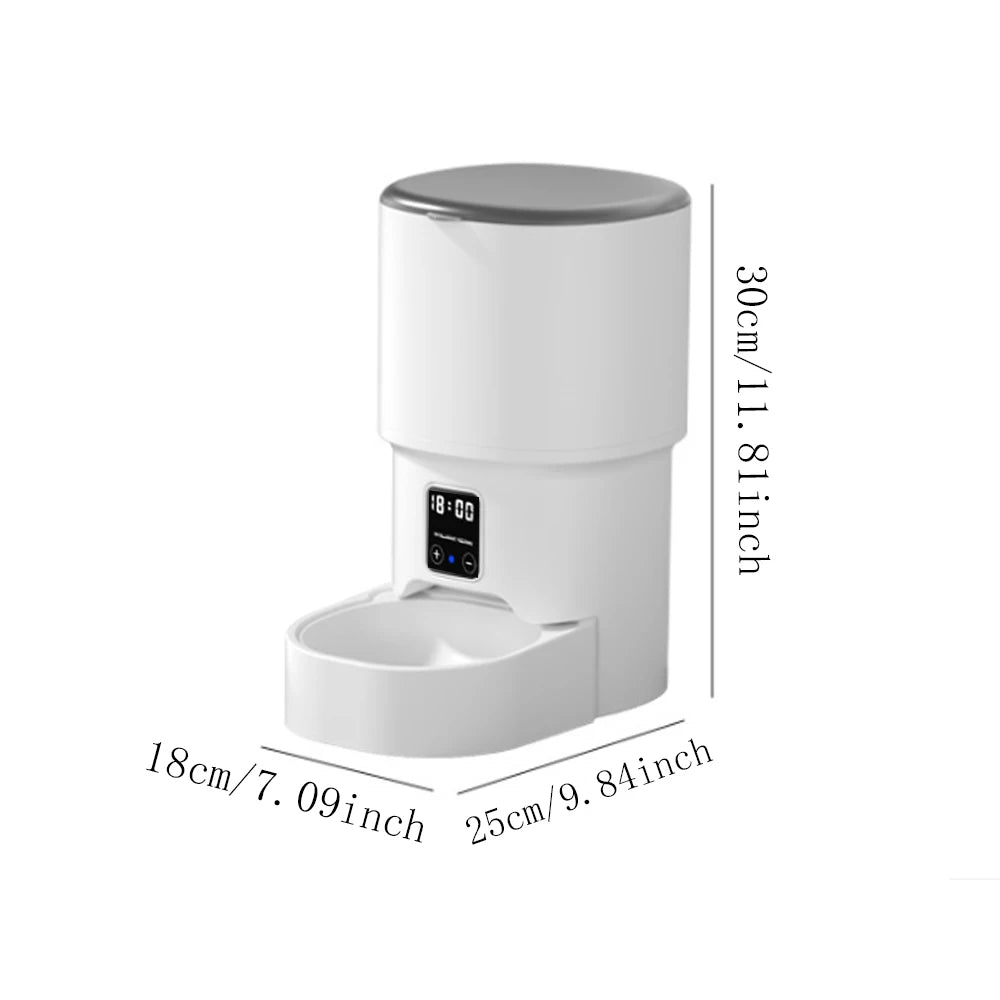 WiFi Automatic Cat Feeder Intelligent Pet Food Dispenser