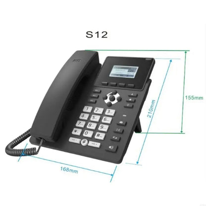 Advanced IP Phone with Gigabit Ports for Office Use