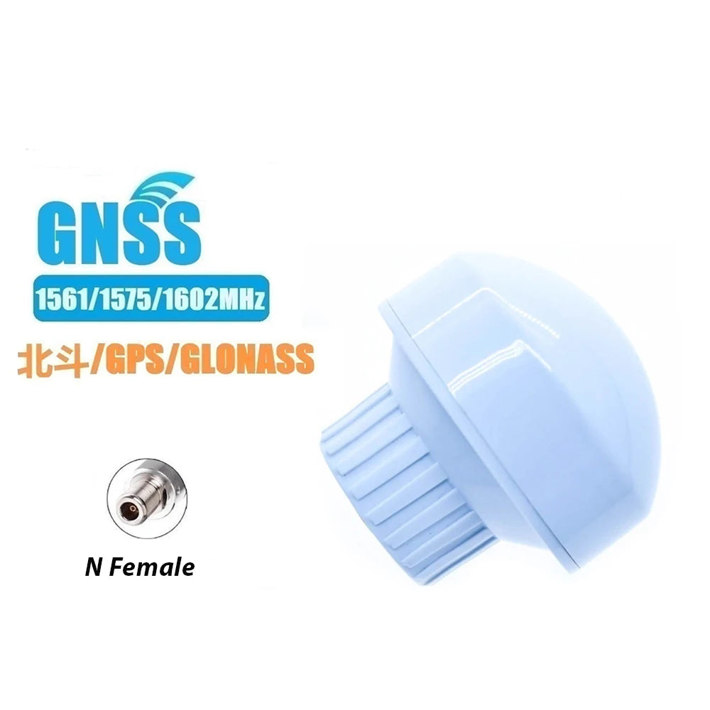 Compact GNSS Signal Amplifier Mushroom Antenna for Marine Use