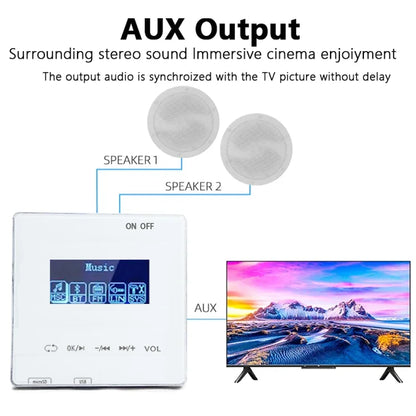 Smart Home In Wall Bluetooth Audio Amplifier - Home Smart Direct