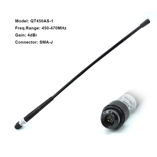 Base Station UHF Whip Antenna with SMA Connector for RTK Systems