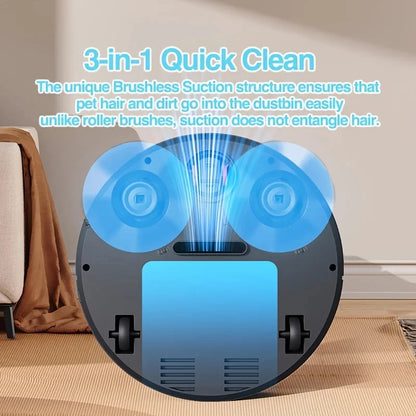 Smart 3 in 1 Robot Vacuum with Automatic Floor Cleaning