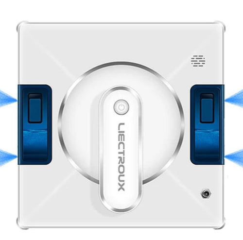 Smart Window Cleaning Robot with Water Spray and Navigation