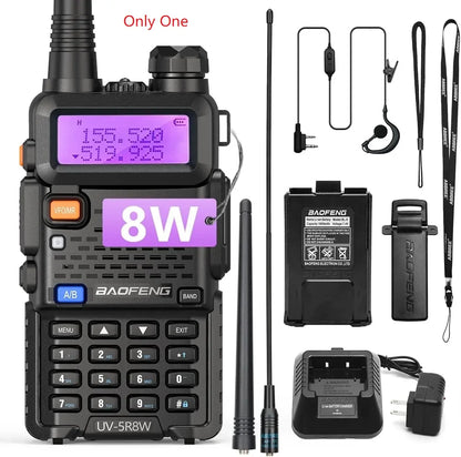 High Power Dual Band Walkie Talkie with Long Range Performance
