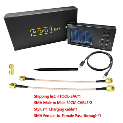 Handheld Spectrum Analyzer with Signal Generator for Wireless Testing