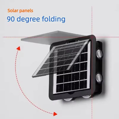 Outdoor Solar Wall Light for Landscape and Garden Lighting