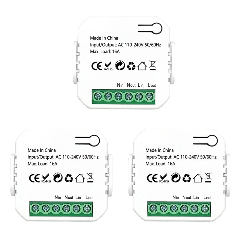 Smart Zigbee Socket Switch Module with Energy Monitor