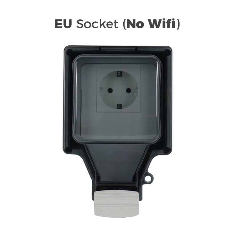 Waterproof Outdoor Smart Socket with Dual USB and App Control