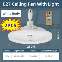 2PCS 30W White Fan B