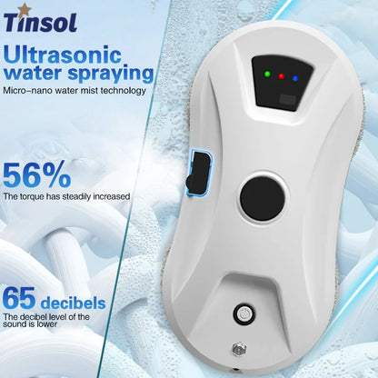 Intelligent Window Cleaning Robot with Remote Control