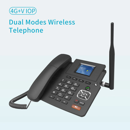 Desktop Wireless Phone with Dual Mode and SIP Support