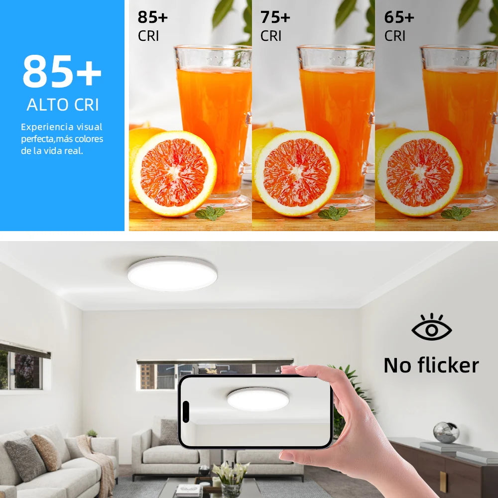 Motion Sensor LED Ceiling Light Waterproof Indoor Lamp - Home Smart Direct