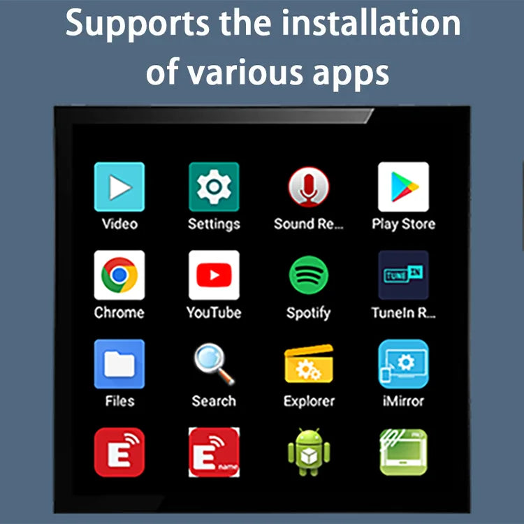 Smart Home Touch Screen Audio Wall Amplifier - Home Smart Direct