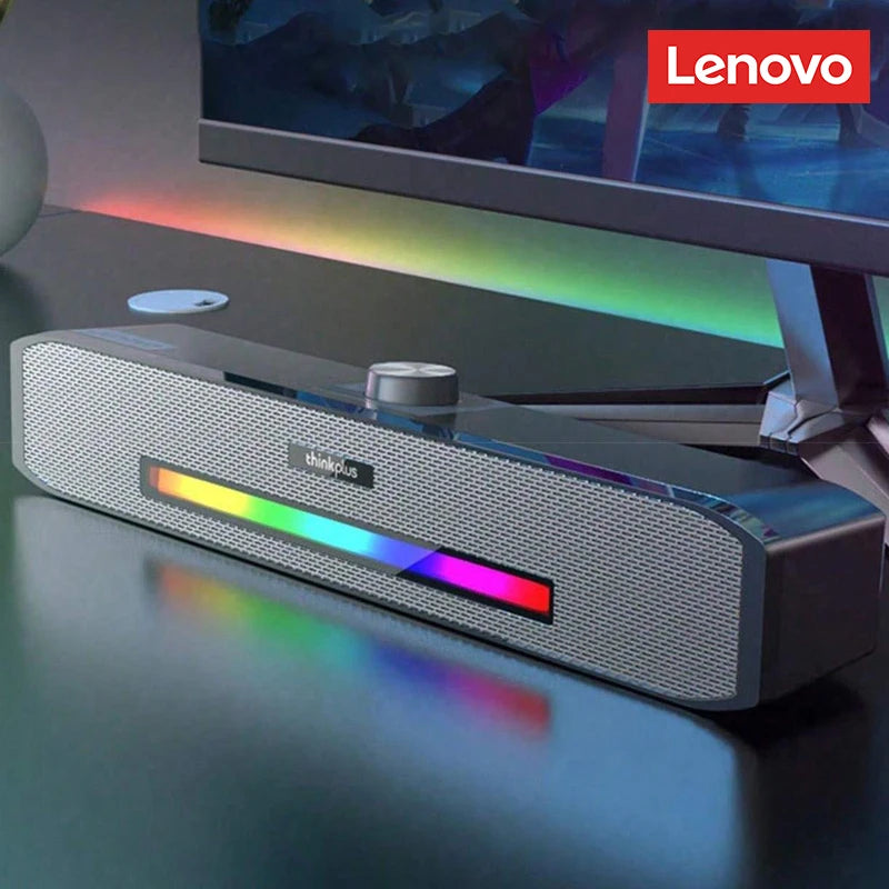 Lenovo Bluetooth Speaker Surround Sound Bar for Computer or TV - Home Smart Direct