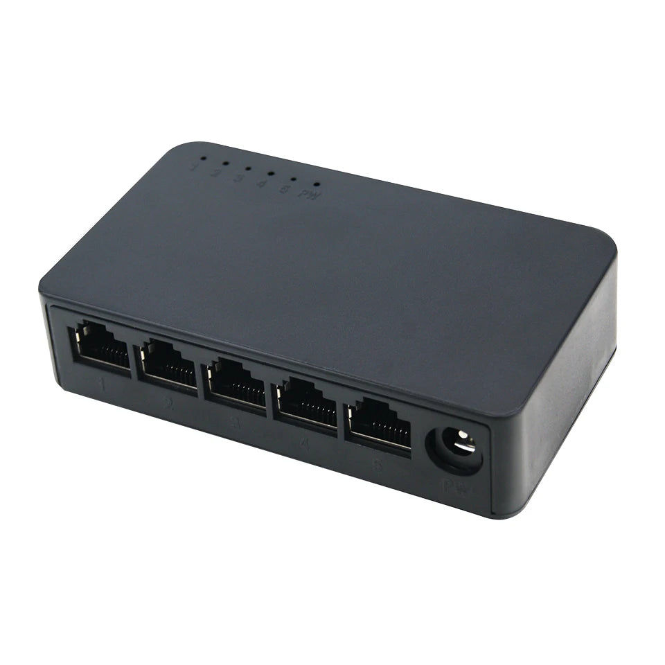 Mini Five Port Gigabit Ethernet Smart Network Switch
