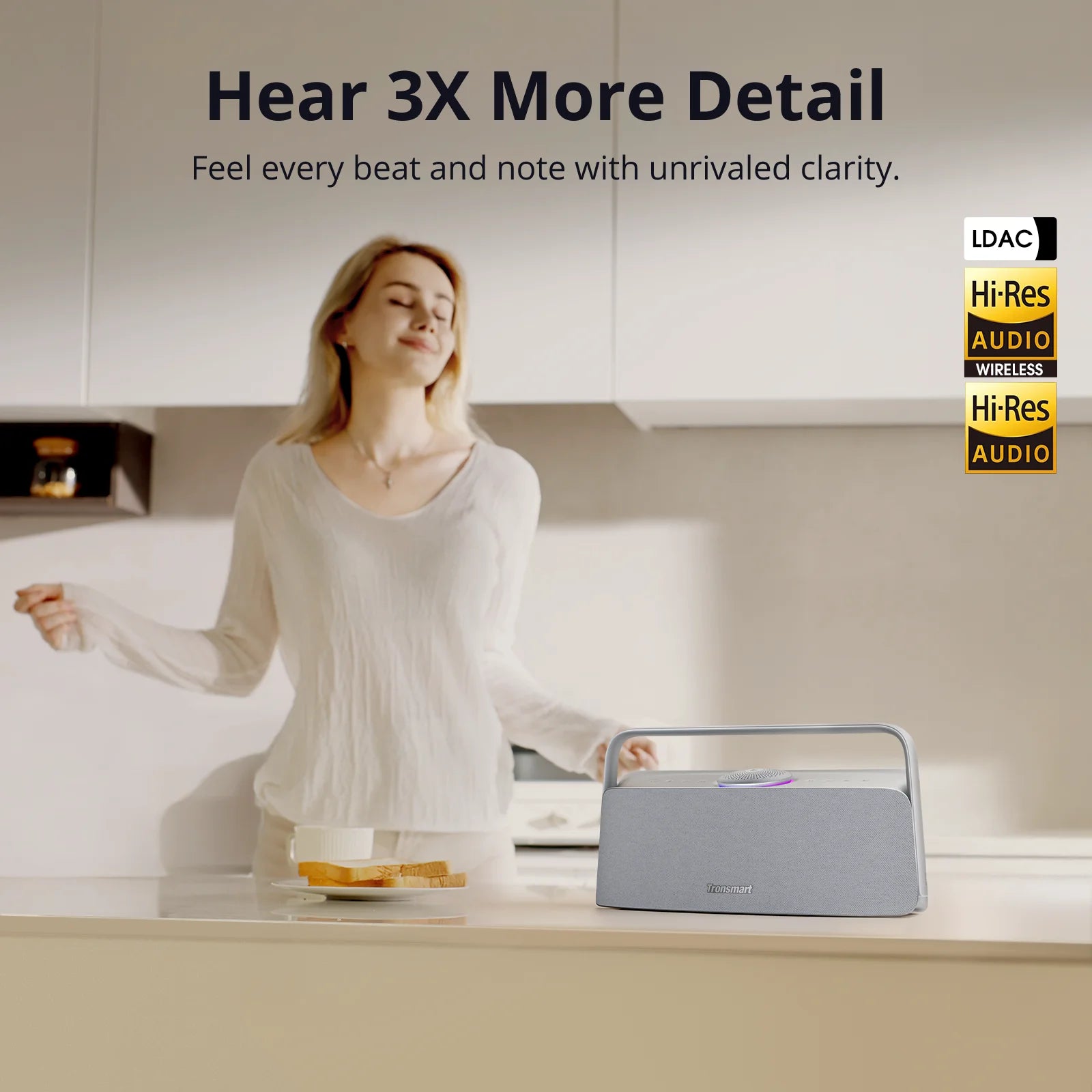 Tronsmart Bluetooth Speaker with Hi Res Audio and Portable Handle - Home Smart Direct