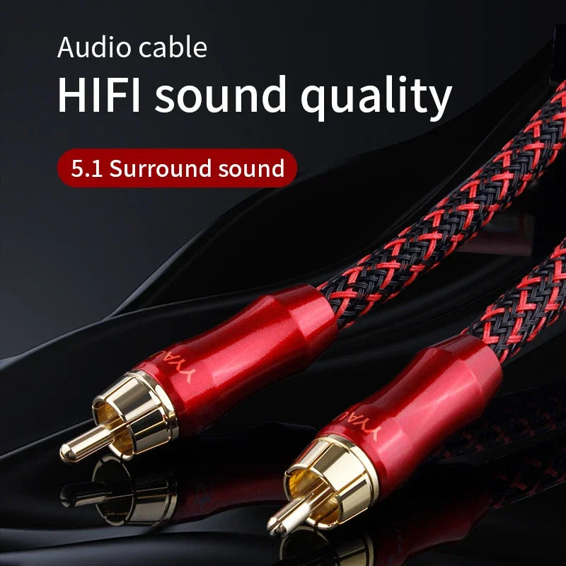 Premium OFC Digital Coaxial RCA Audio Cable