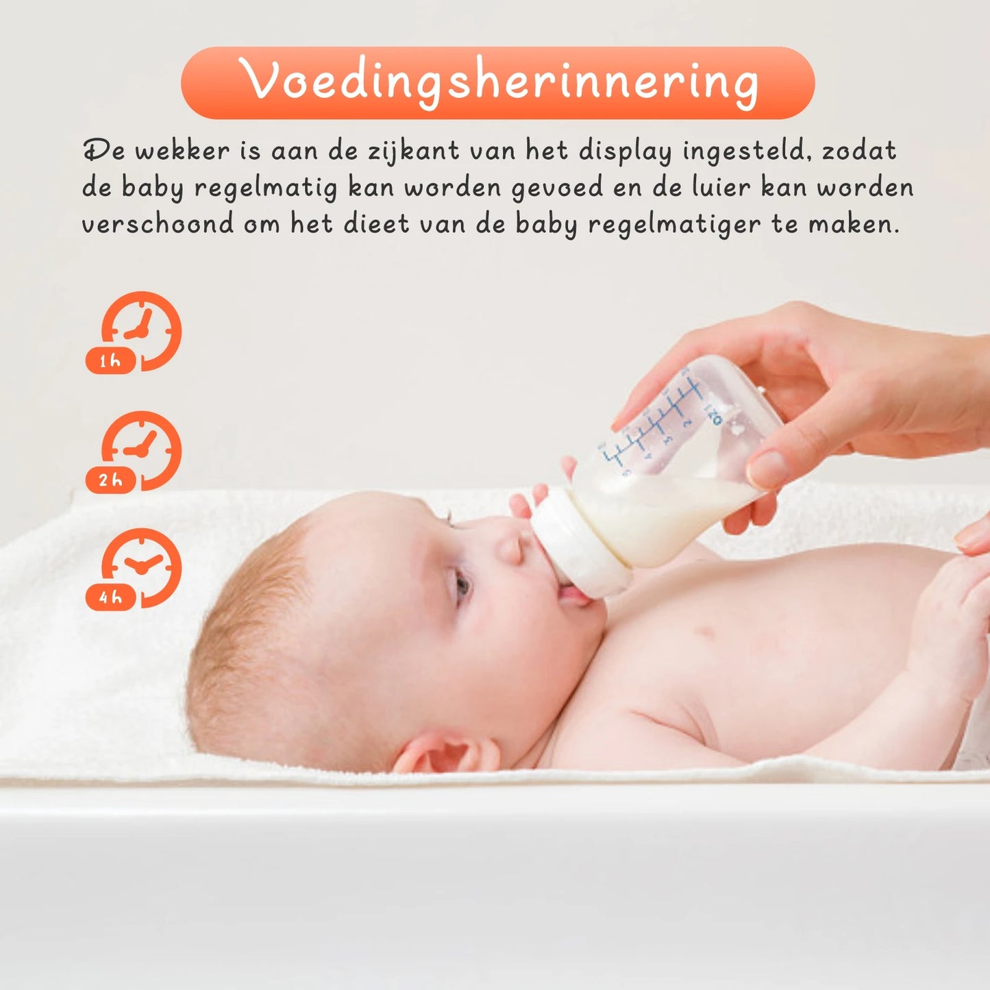 Wireless Baby Monitor with LCD Screen and Night Vision Camera