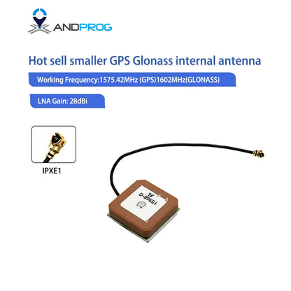 Compact GPS Internal Antenna with IPX Connector