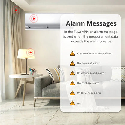 Smart Zigbee WiFi Energy Meter with Real-Time Monitoring