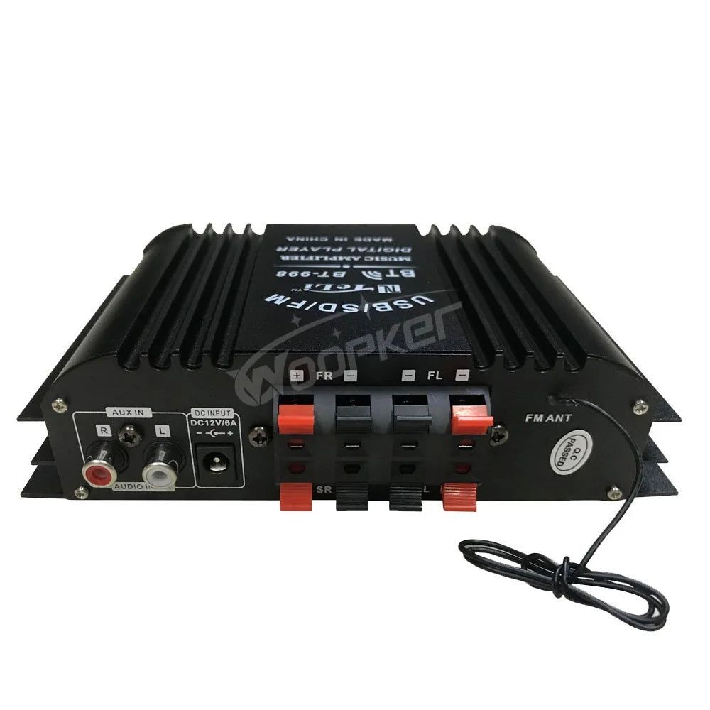 HiFi Audio Amplifier with Bluetooth Karaoke Player - Home Smart Direct