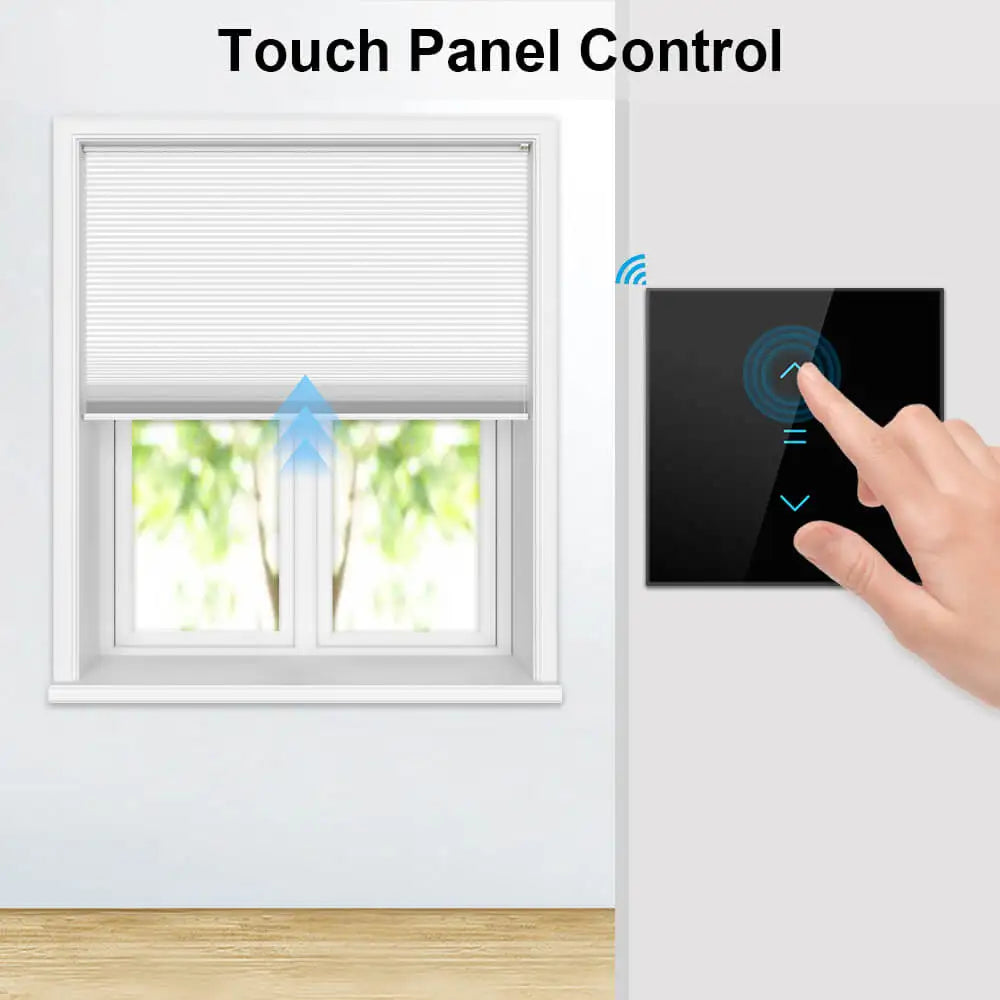Smart Curtain and Blind Switch with Backlight Style