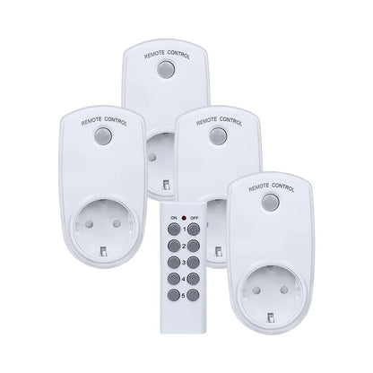Wireless Smart Remote Control Socket Plug Power Outlet