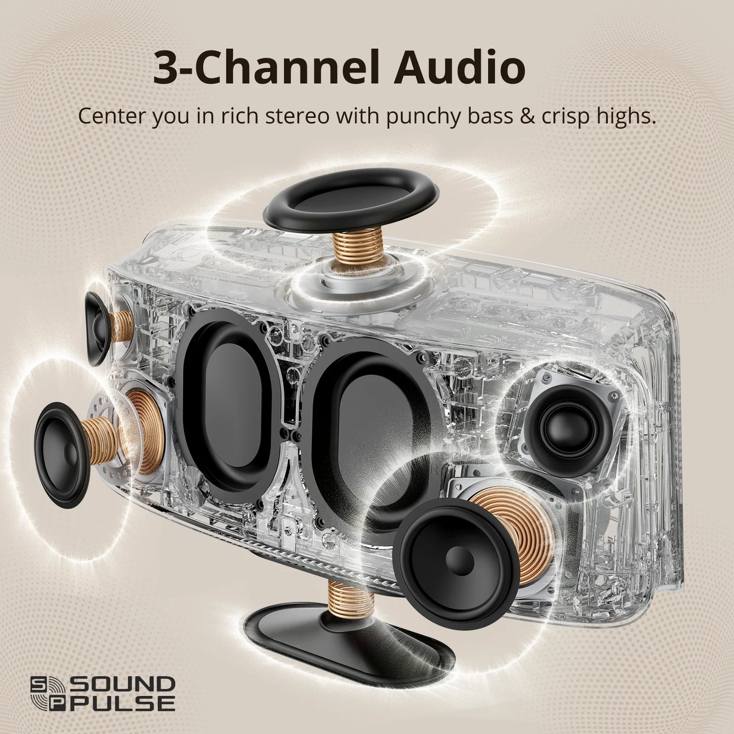 Tronsmart Bluetooth Speaker with Hi Res Audio and Portable Handle - Home Smart Direct