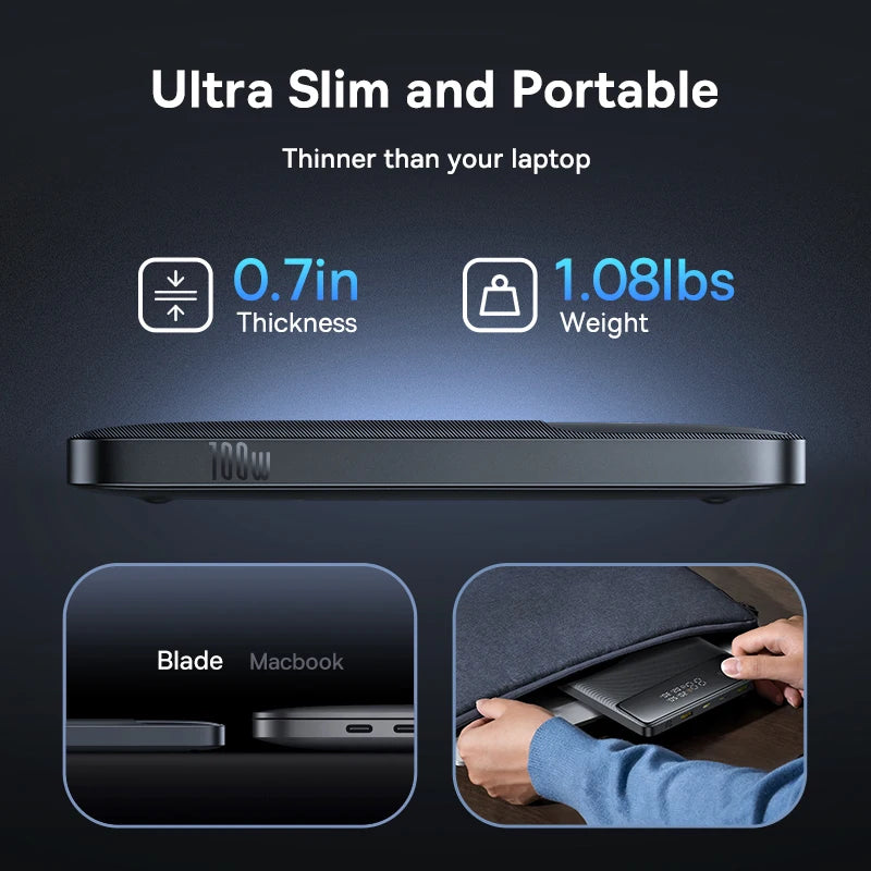 High Capacity Power Bank Fast Charging Portable Battery Charger