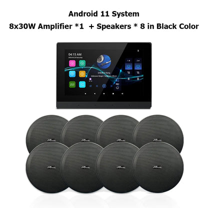 Smart Audio System WiFi Bluetooth Wall Amplifier with Ceiling Speaker - Home Smart Direct