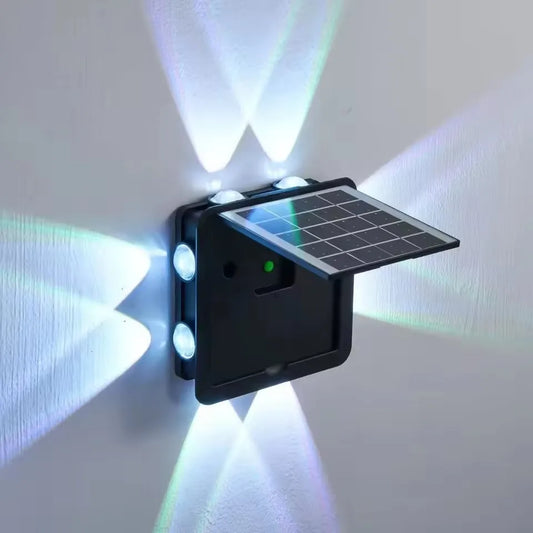 Outdoor Solar Wall Light for Landscape and Garden Lighting