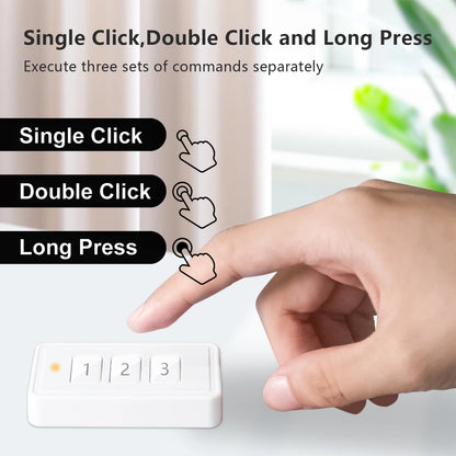 LoraTap ZigBee US Scene Switch Works with Tuya/Smart Life Alexa/Google Home Wireless Remote for Smart Home Automation - Home Smart Direct