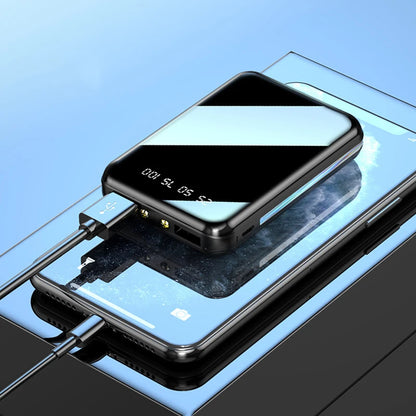 Mini Portable Power Bank with LED Display External Battery