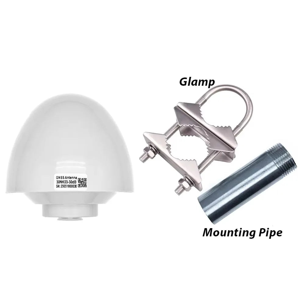 Dual Band Mushroom GNSS Antenna for High Precision Navigation