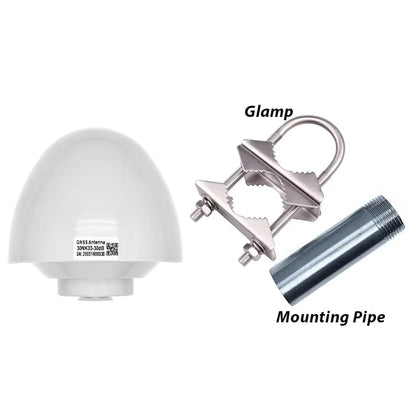 Dual Band Mushroom GNSS Antenna for High Precision Navigation