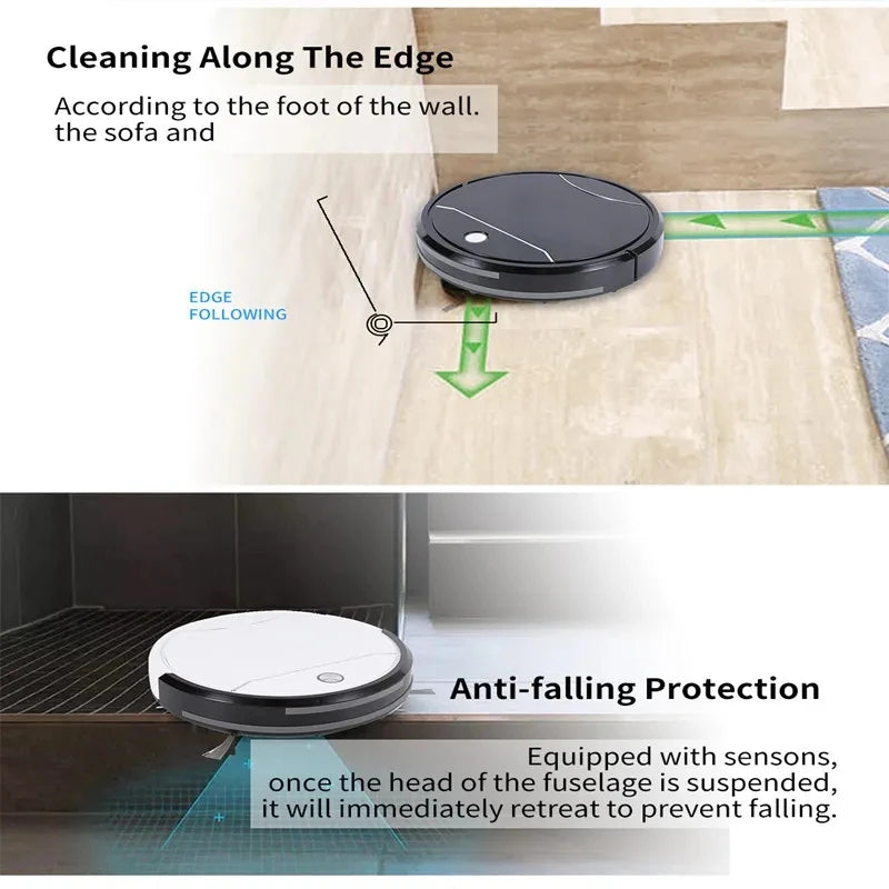 Smart Robot Vacuum Cleaner with Intelligent Cleaning Functions