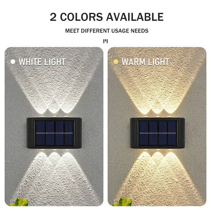Outdoor Solar Wall Light for Garden and Home Security