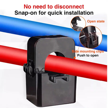 Smart WiFi Energy Meter with Solar Import Export Monitoring