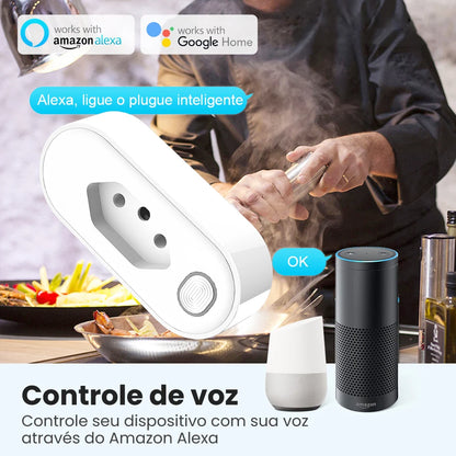 WiFi Smart Plug App Remote Control with Voice Assistant